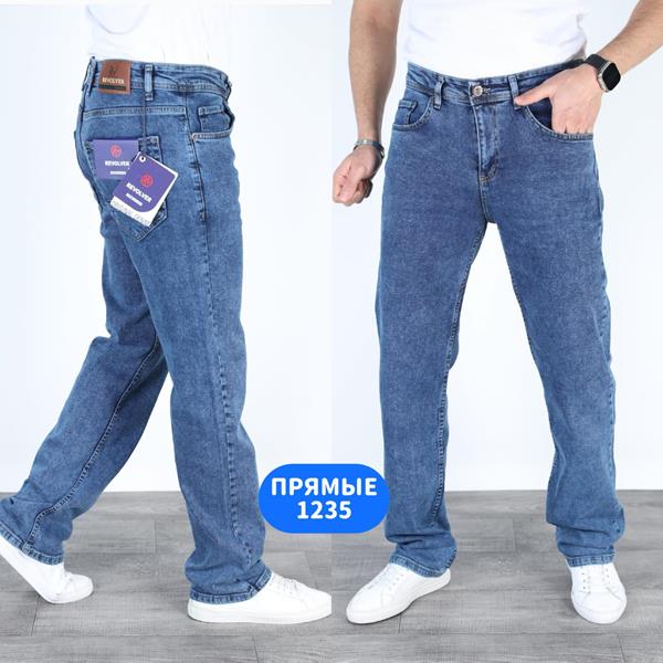 Джинсы God Baron (30-36) 1235 blue (деми)