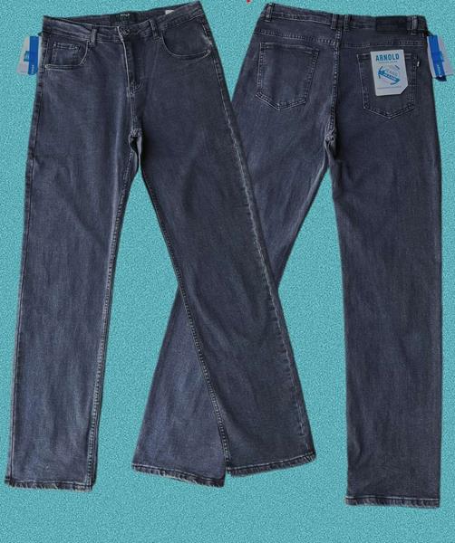 Джинсы God Baron (34-44) 1962 black (деми)