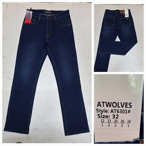 Джинсы God Baron (32-38) 6301 blue (деми)