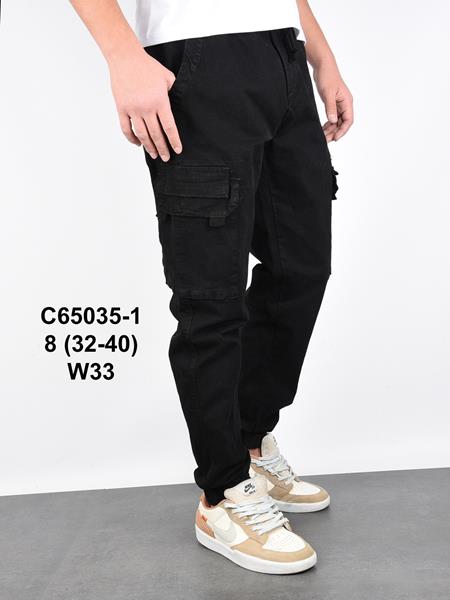 Джинсы God Baron (32-40) 65035-1 black (деми)