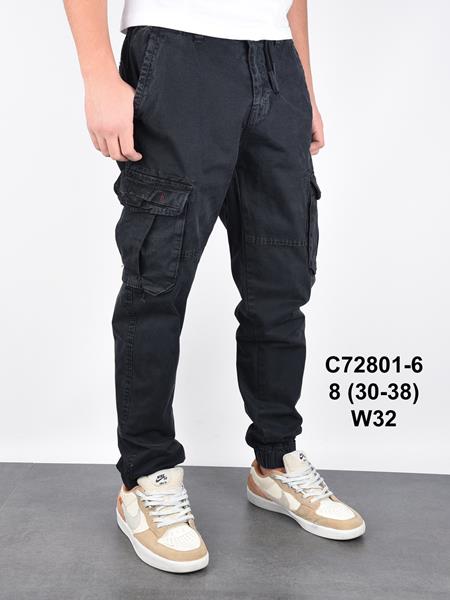 Джинсы God Baron (30-38) 72801-6 black (деми)