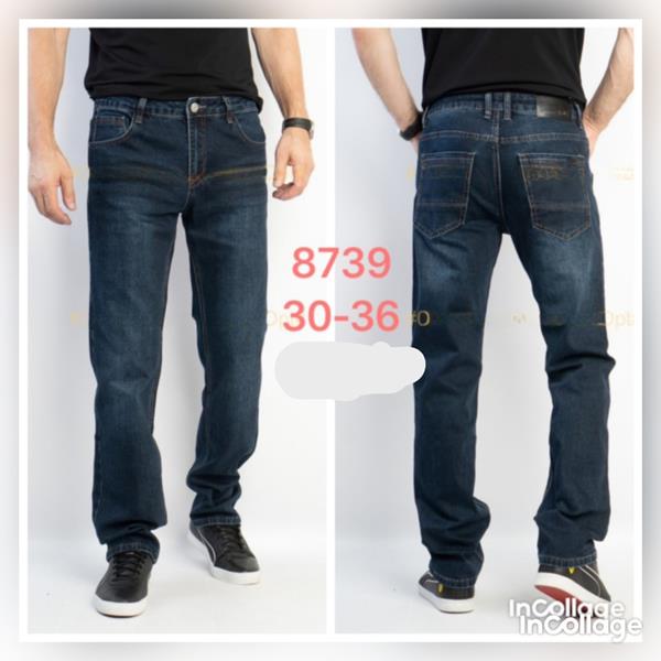 Джинсы God Baron (30-36) 8739 blue (деми)