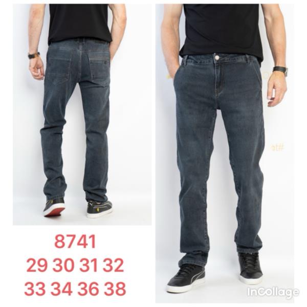 Джинсы God Baron (29-38) 8741 black (деми)