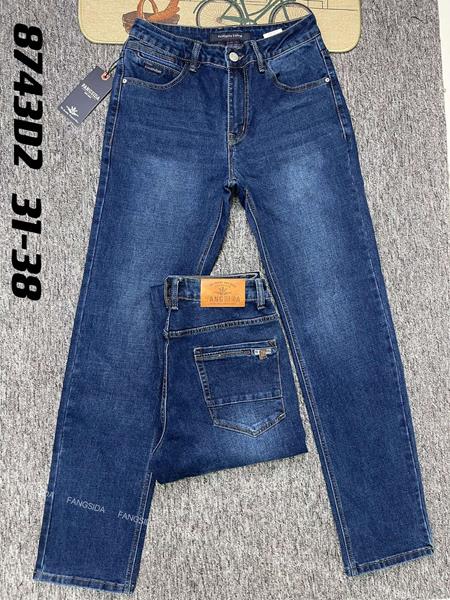 Джинсы God Baron (31-38) 8743 blue (деми)