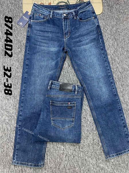 Джинсы God Baron (32-38) 8744 blue (деми)