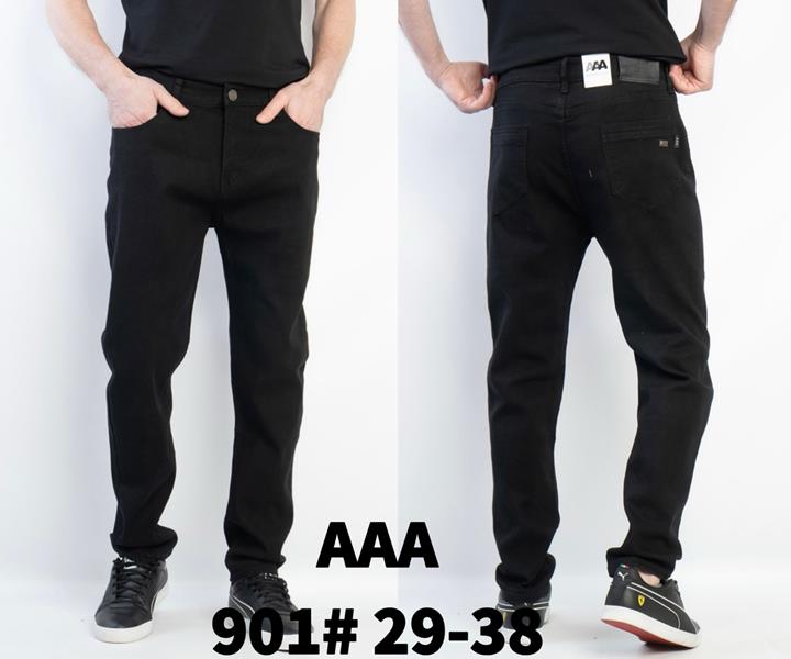 Джинсы God Baron (29-38) 901 black (деми)