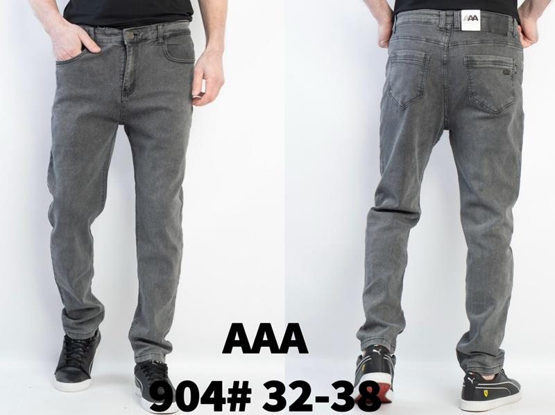 Джинсы God Baron (32-38) 904 grey (деми)