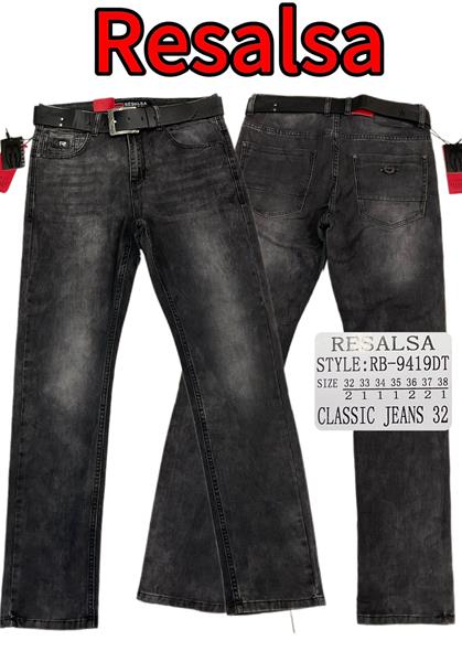 Джинсы God Baron (32-38) 9419 black (деми)