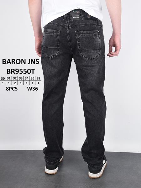 Джинсы God Baron (30-38) 9550 black (деми)