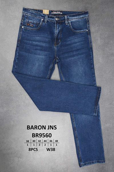 Джинсы God Baron (38-48) 9560 blue (деми)