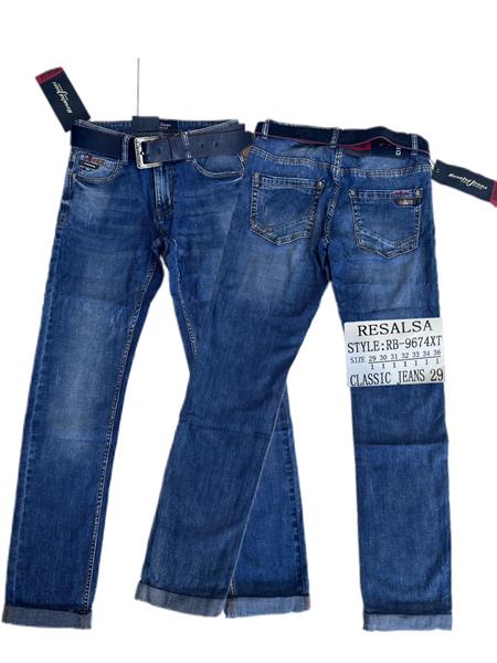 Джинсы God Baron (29-36) 9674 blue (деми)