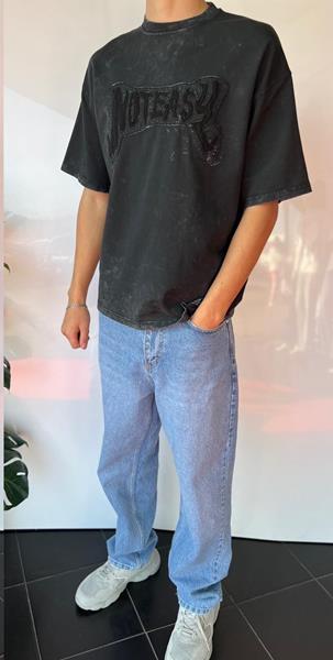 Футболка i8denim (S-2XL) 1974 black (лето)