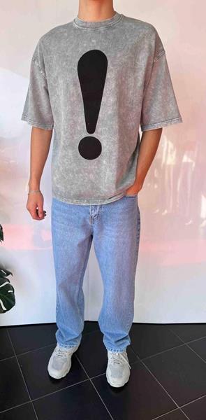 Футболка i8denim (S-2XL) 1985 grey (лето)