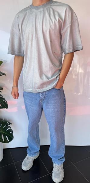 Футболка i8denim (S-XL) 1995 l.grey (лето)