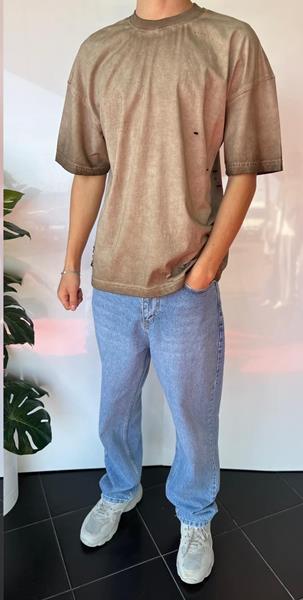 Футболка i8denim (S-XL) 1996 beige (лето)