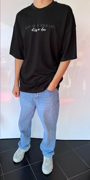 Футболка i8denim (S-2XL) 2011 black (лето)