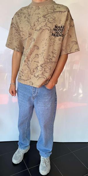 Футболка i8denim (S-2XL) 2017 beige (лето)