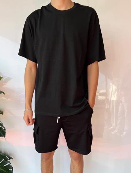 Футболка i8denim (S-XL) 2076 black (лето)