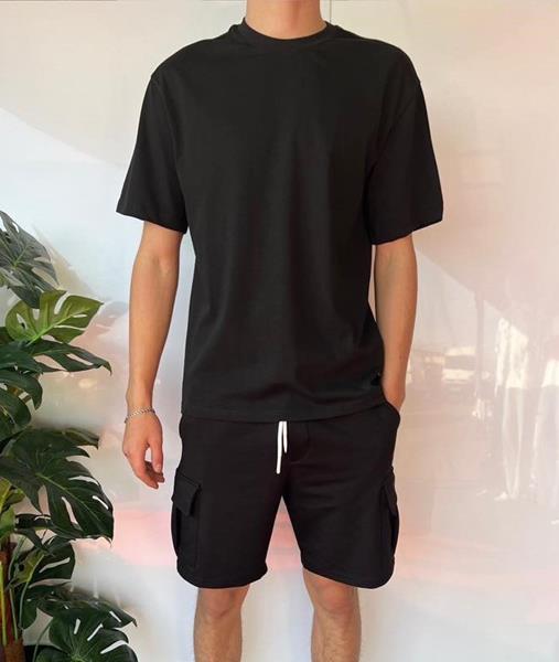 Футболка i8denim (S-XL) 2080 black (лето)