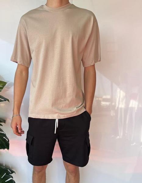 Футболка i8denim (S-XL) 2081 beige (лето)