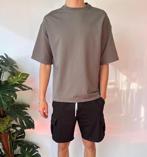 Футболка i8denim (S-2XL) 2083 grey (лето)