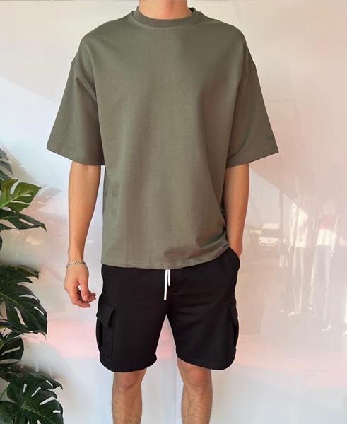 Футболка i8denim (S-2XL) 2084 khaki (лето)