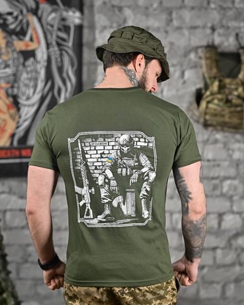 Футболка Madoka (M-3XL) 815 khaki (лето)