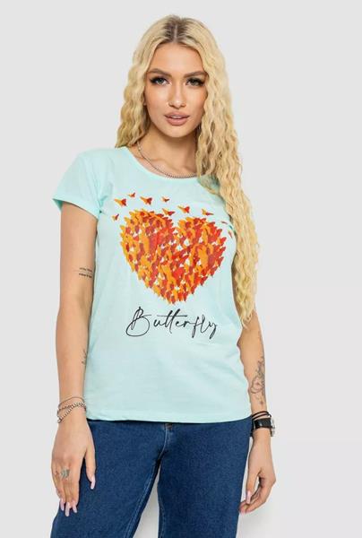 Футболка Seven Group (S-L) 2204 mint (лето)