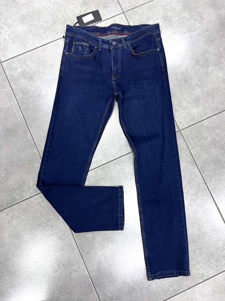 Джинсы i8denim (30-38) 2097 blue (деми)