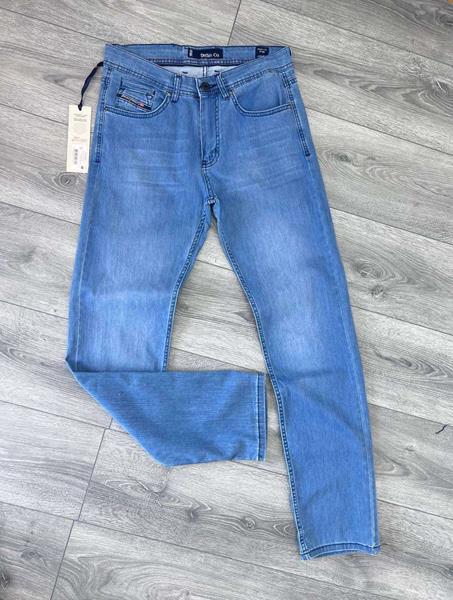 Джинсы i8denim (30-38) 2108 l.blue (деми)