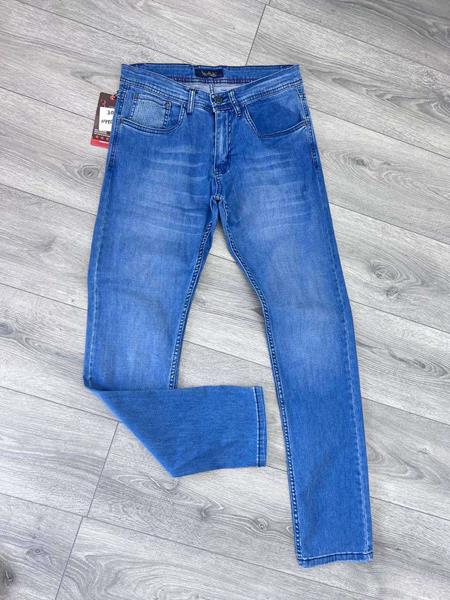 Джинсы i8denim (30-38) 2110 l.blue (деми)