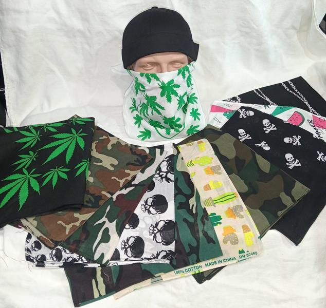 Бандана Mabi (one size) MB86 mix (лето)