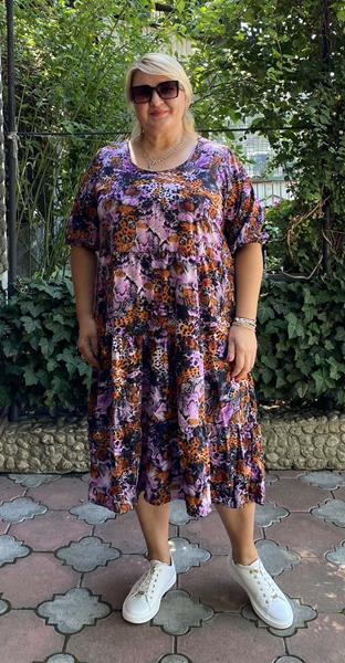 Платье BAT (52-56) 1925 lilac (лето)