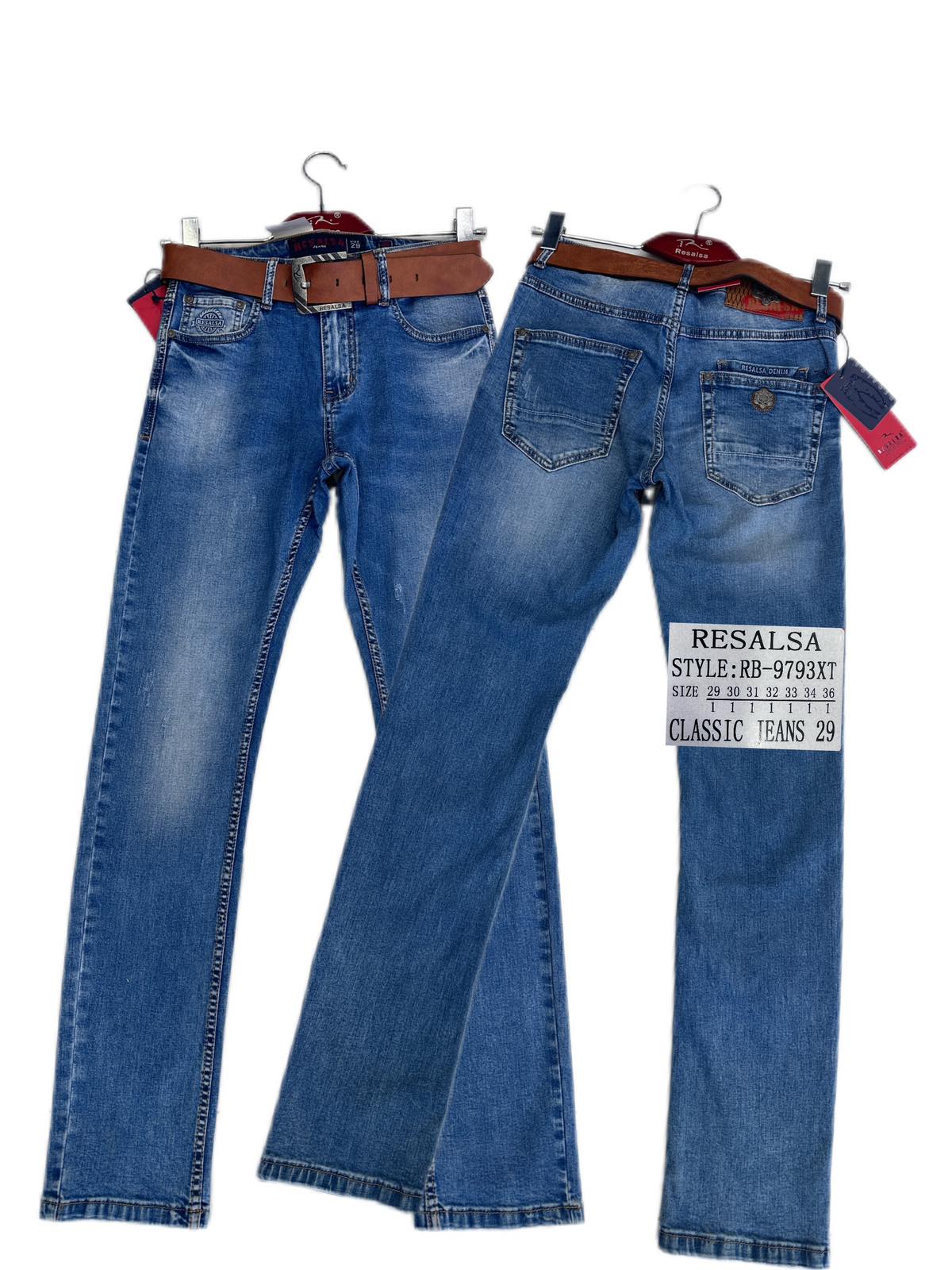 Джинсы God Baron (29-36) RB-9793XT blue (деми)