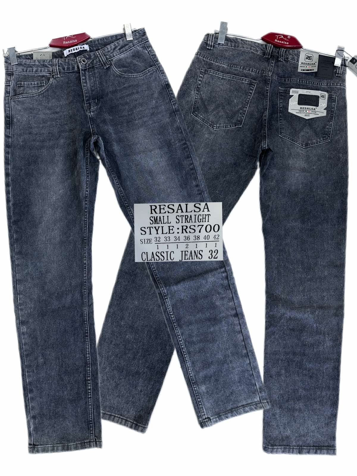 Джинсы God Baron (32-42) RS700 blue (деми)