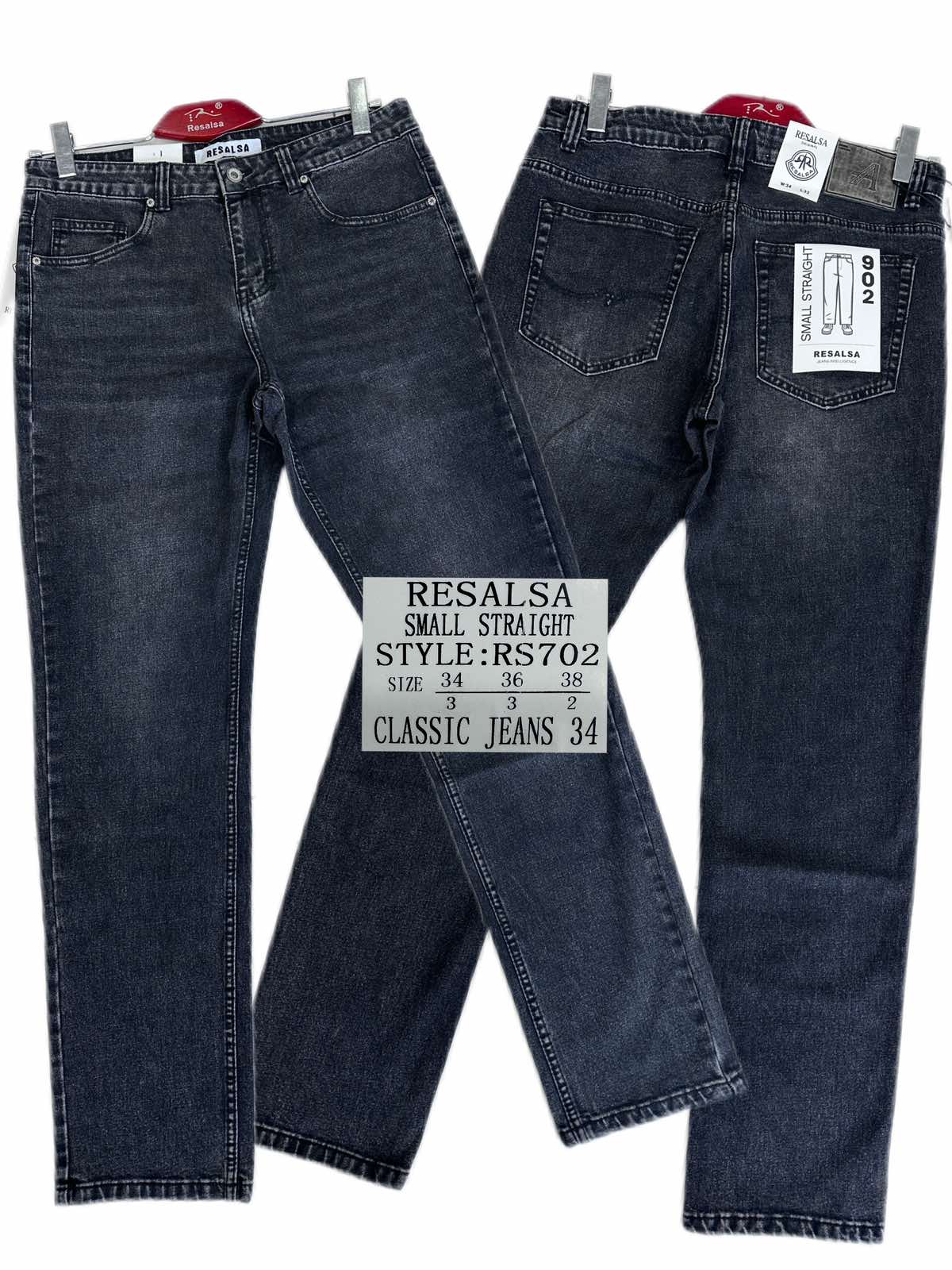 Джинсы God Baron (34-38) RS702 blue (деми)