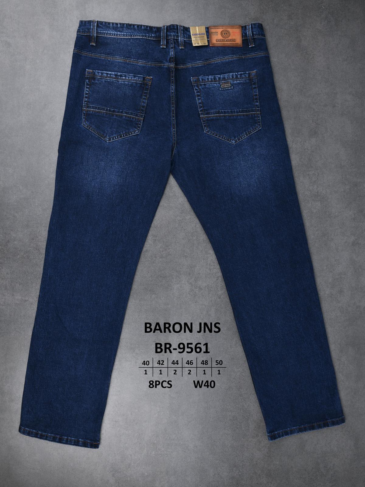 Джинсы God Baron (40-50) BR-9561 blue (деми)