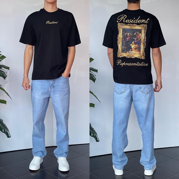 Футболка i8denim (S-XL) 2175 black (лето)