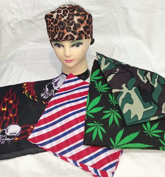 Бандана Mabi (one size) MB118 mix (лето)