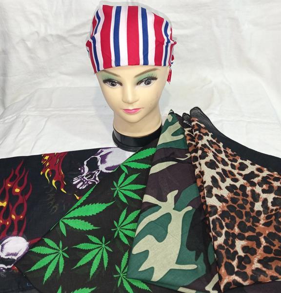 Бандана Mabi (one size) MB119 mix (лето)