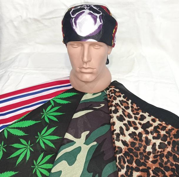 Бандана Mabi (one size) MB120 mix (лето)