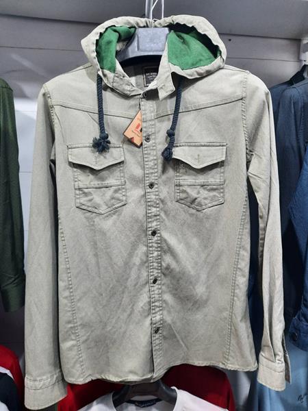 Рубашка Mary Poppins (S-2XL) 3988 grey (деми)