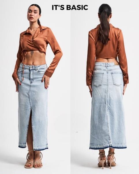 Юбка Ruxa (38-48) 2773-1 l.blue (лето)