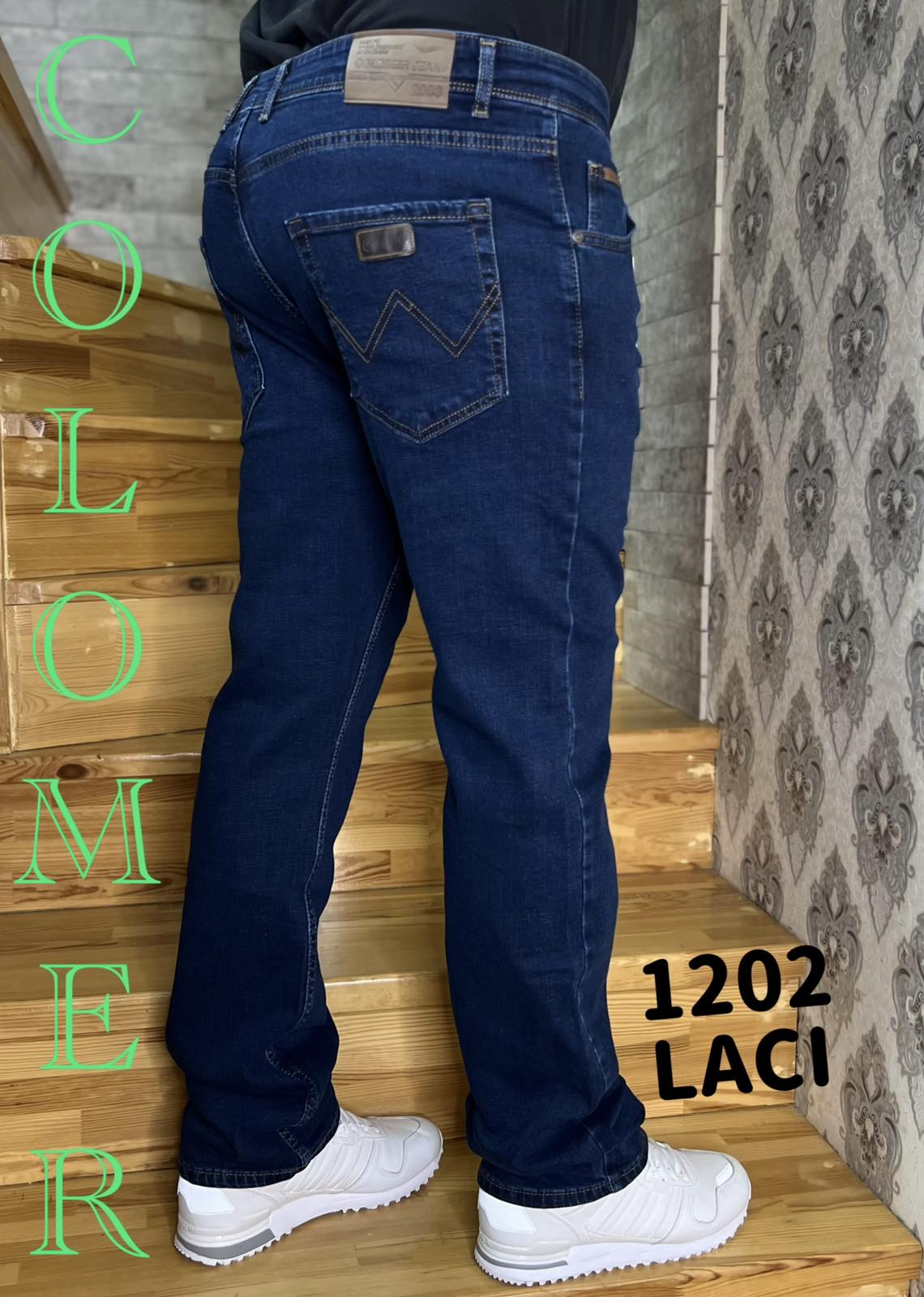 Джинсы God Baron (30-36) 1202LACI blue (деми)