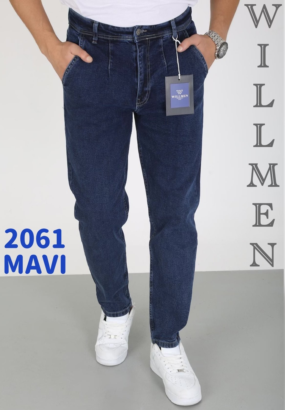 Джинсы God Baron (28-36) 2061MAVI blue (деми)