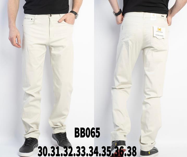 Джинсы Basanjiu (30-38) BB065 white (деми)