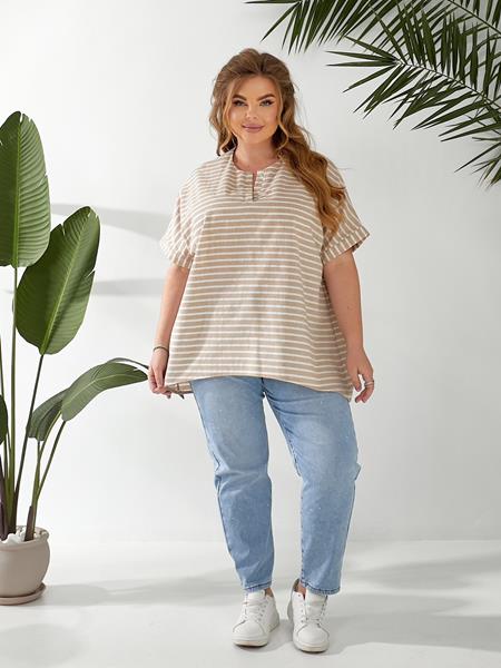 Футболка BAT (52-58) BT193 beige (лето)