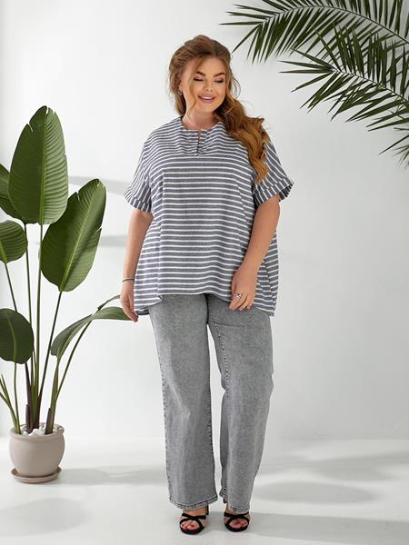 Футболка BAT (52-58) BT194 d.grey (лето)