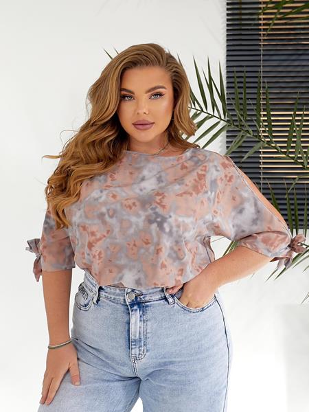 Футболка BAT (46-54) BT196 beige (лето)