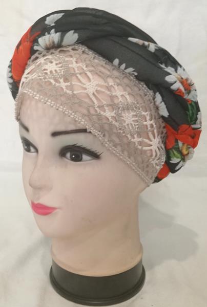 Чалма Mabi (56-62) MB125 black (лето)